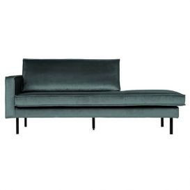 BePureHome Daybed Rodeo links teal velvet BePureHome