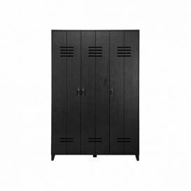 VTwonen Opberggigant vt-Locker 3-deurs mat zwart