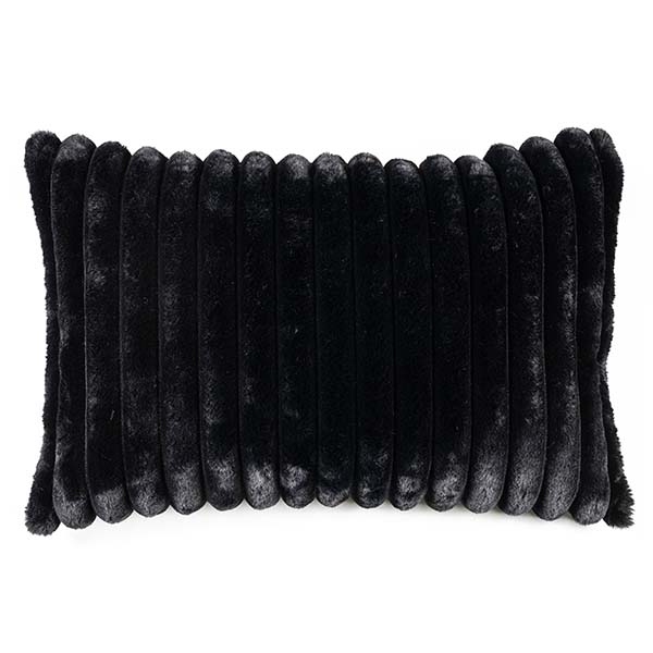 Kussen Wuzzy zwart 40x60 cm