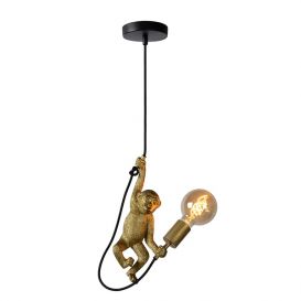 Hanglamp Chimp goud metaal