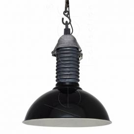 Hanglamp Phill met zwarte kap 53 cm