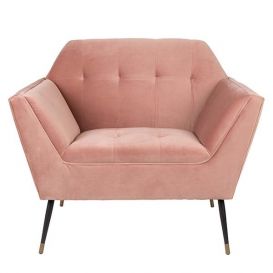 Fauteuil Kate pink clay
