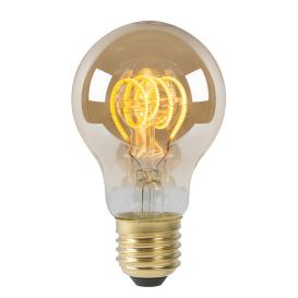 LED A60 E27/5W amber 6 cm dimbaar