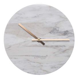 Zuiver Klok Marble Time wit