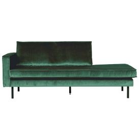 Daybed Rodeo links green forest velvet BePureHome