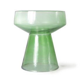 Bijzettafel glas green
